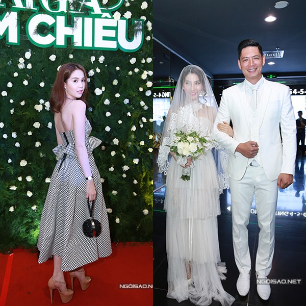ngoctrinh du dam cuoi