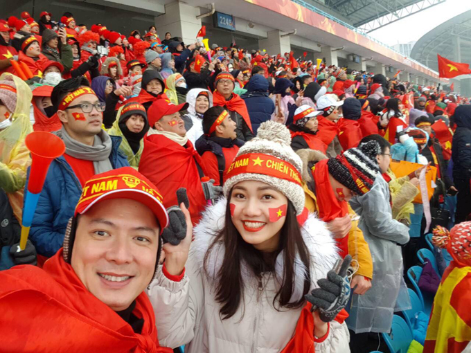 thanh tu binh minh ho het duoi troi tuyet de ung ho u23 viet nam sao365