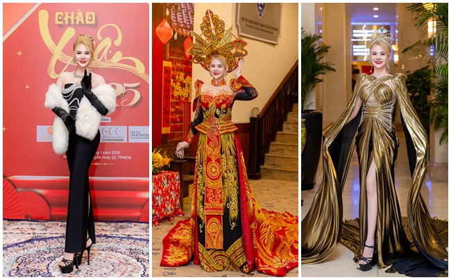 hoa hau phuong trieu bien hoa khon luong o dem hoi fashionista style nao cung xinh toancanhbaochi