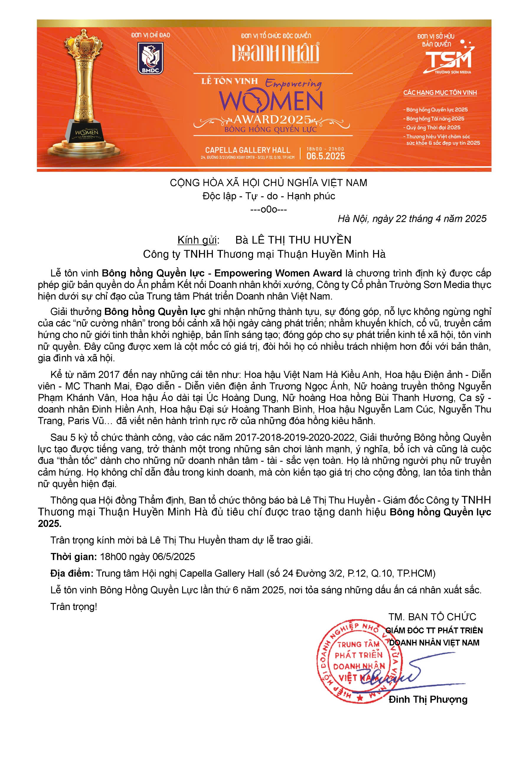 nu doanh nhan le thu huyen nu hoang livestream vuot qua vung an toan de cham den thanh cong hp