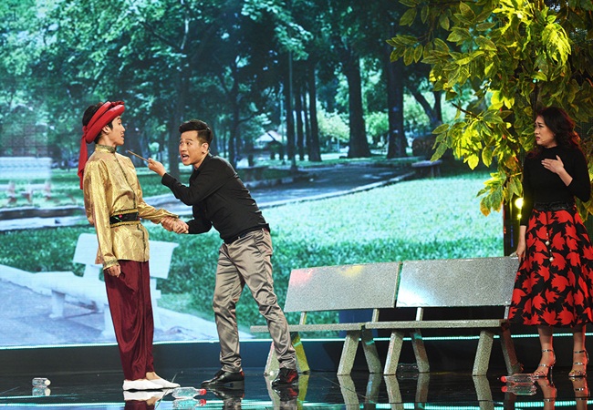 xem cuoi doat 100 trieu dong ngu sac duoc tran thanh hon gio tren san khau.2