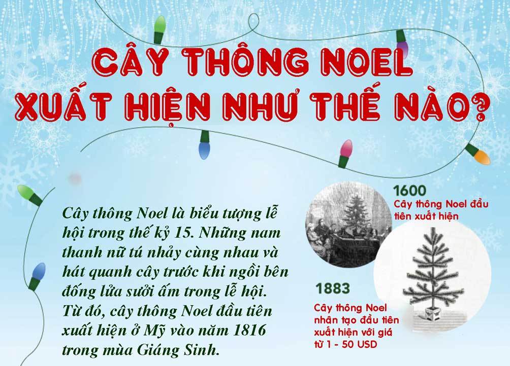 cay thong noel xuat hien nhu the nao