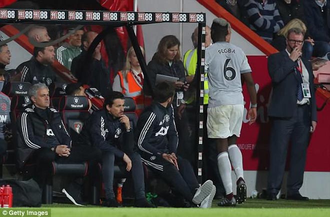 Mourinho ra gia Pogba tapchithoidai