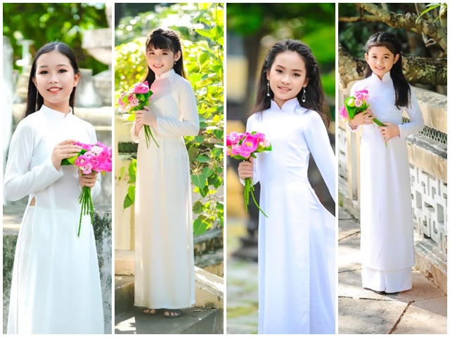top 20 mau nhi cam hoa sen dien ao dai trang tinh khoi duoi ong kinh cua vu thanh tung 1