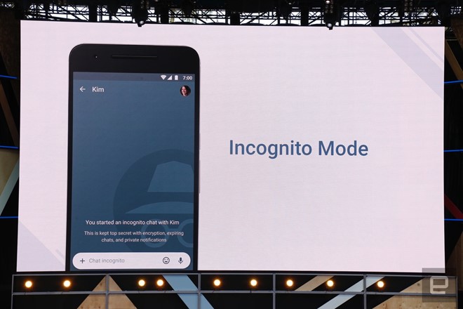 google ra mat ung dung nhan tin goi video thong minh