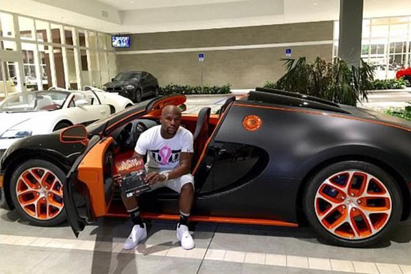 mayweather sieu xe