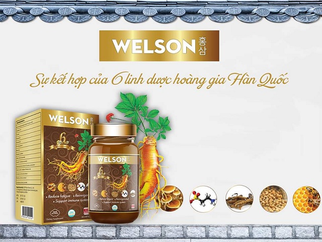 Welson ginseng hong sam han quoc 6nam tuoi 1