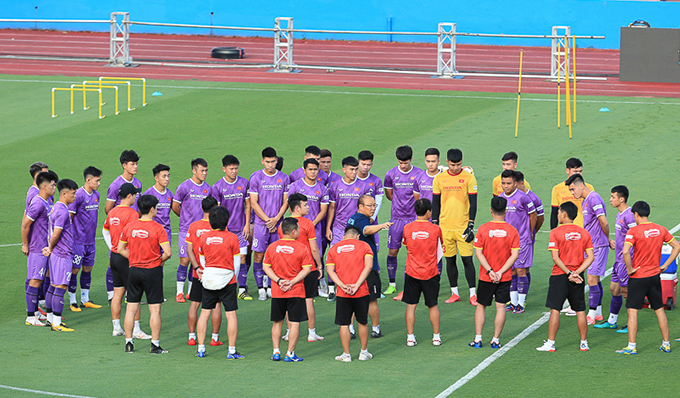 hlv park chot danh sach u23