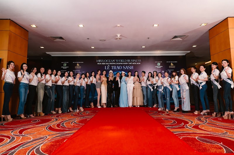 Hành trình tỏa sáng của các nữ doanh nhân tại Miss Ocean World Business 2026