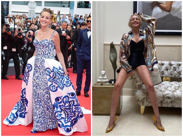 thoi quen giup sharon stone khoe dep o tuoi
